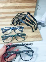 acetato masculino Azul / Cinza
